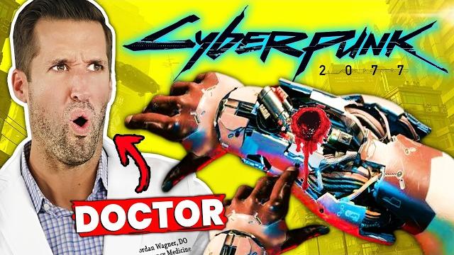 Er doctor reacts to cyberpunk 2077 finishers Er doctor reacts to cyberpunk 2077 finishers