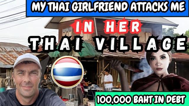 My thai girlfriend attacks me in her thai village My thai girlfriend attacks me in her thai village