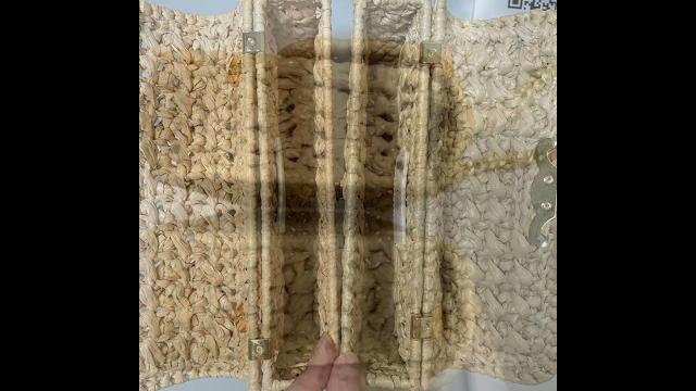 Do you see which is of better detail quality celine claude in raffia effect textile #fashion Do you see which is of better detail quality celine claude in raffia effect textile #fashion