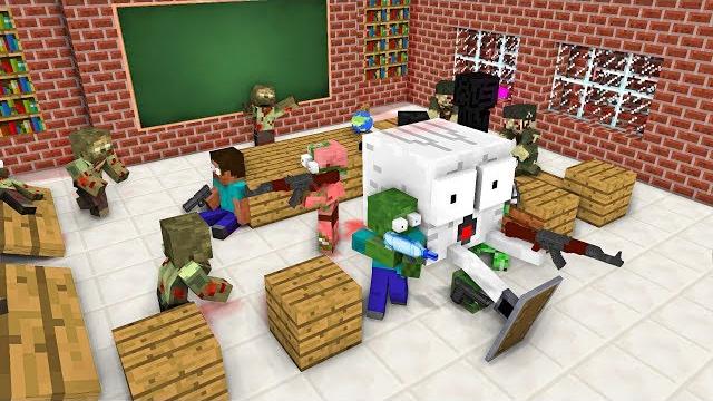 Zombie apocalypse attack | platabush animation Zombie apocalypse attack | platabush animation