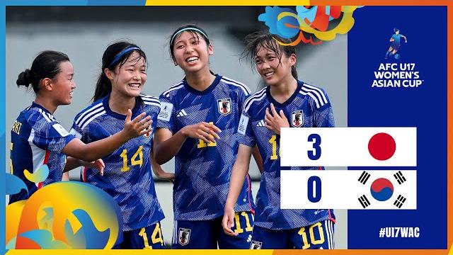 #u17wac | semi-finals : japan 3 - 0 korea republic #u17wac | semi-finals : japan 3 - 0 korea republic