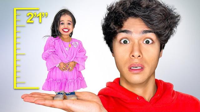 I spent 24 hours with the world’s shortest woman! I spent 24 hours with the world’s shortest woman!