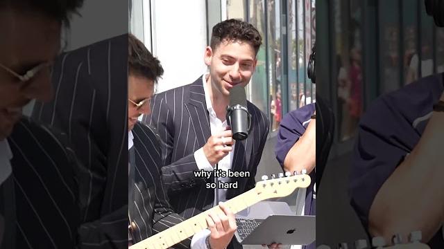 This couple wasn't expecting a song like this... This couple wasn't expecting a song like this...