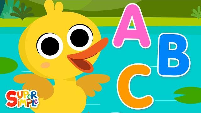Abc quack | super simple abcs | kids alphabet songs Abc quack | super simple abcs | kids alphabet songs