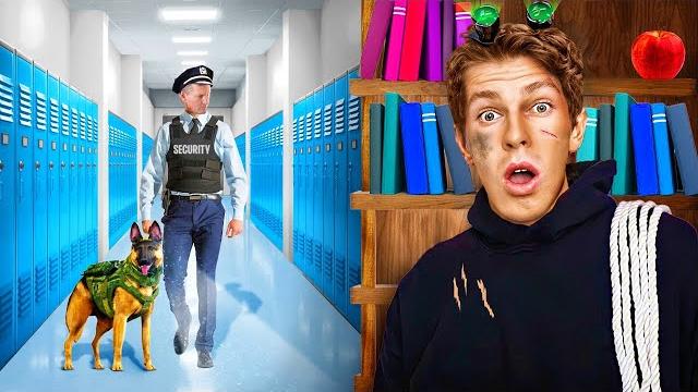 I survived overnight in a school! *bad idea* I survived overnight in a school! *bad idea*