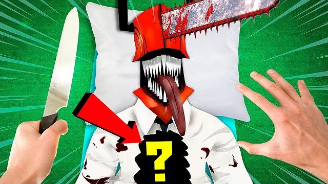 What’s inside chainsaw man?! What’s inside chainsaw man?!