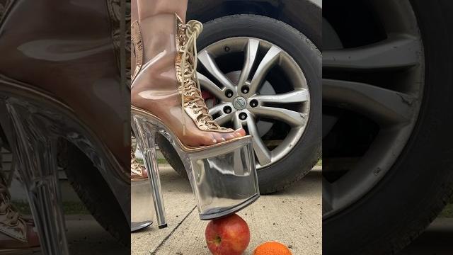 Cute high heel crush | asmr & crushing Cute high heel crush | asmr & crushing