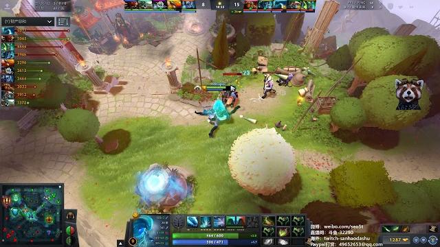 【三好大叔dota2】奇迹水人第一视角+超级兵互怼 【三好大叔dota2】奇迹水人第一视角+超级兵互怼
