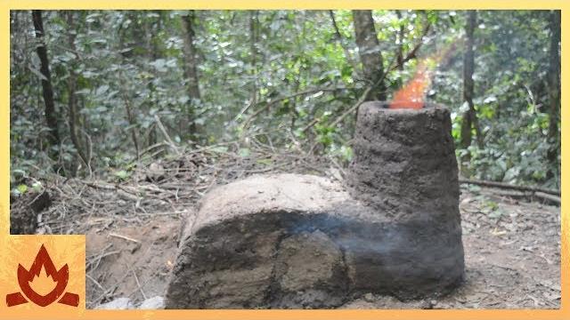 Primitive technology: crossdraft kiln Primitive technology: crossdraft kiln