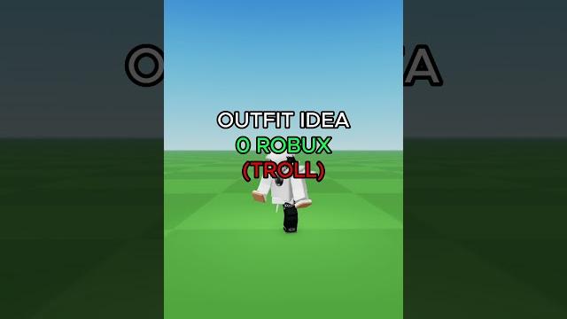 Making roblox free troll outfit idea #shorts #roblox Making roblox free troll outfit idea #shorts #roblox