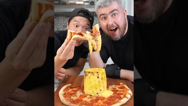 Cheese volcano @itsqcp @bayashitv_ Cheese volcano @itsqcp @bayashitv_