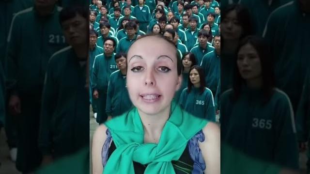 Яжмать на игре в кальмара #shorts Яжмать на игре в кальмара #shorts