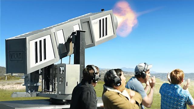 Vortex cannon vs drone Vortex cannon vs drone