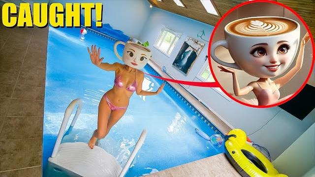 I caught ballerina cappuccina on a pool date! (italian brainrot) I caught ballerina cappuccina on a pool date! (italian brainrot)