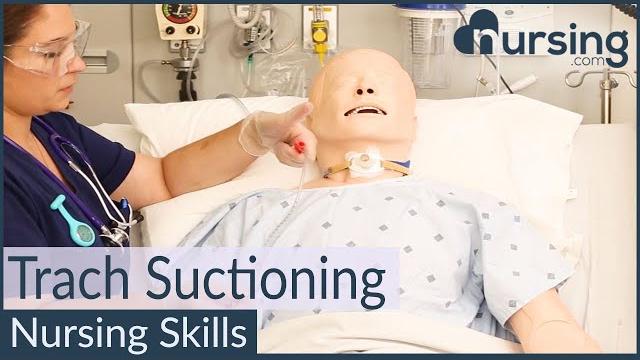 Tracheostomy suctioning- nursing skills Tracheostomy suctioning- nursing skills