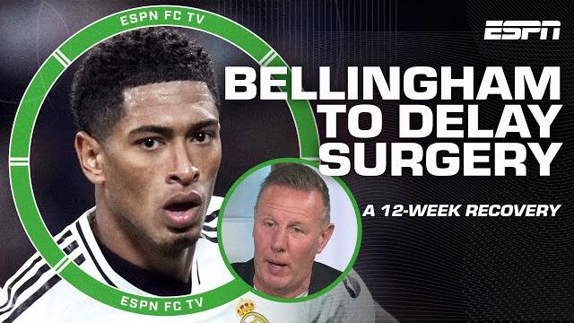 'absolutely bonkers!': craig burley slams jude bellingham's surgery after club world cup | espn fc 'absolutely bonkers!': craig burley slams jude bellingham's surgery after club world cup | espn fc