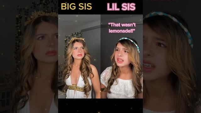 The little princess realizes her big sister is drunk #funny #acting #skit #sisters #shorts The little princess realizes her big sister is drunk #funny #acting #skit #sisters #shorts