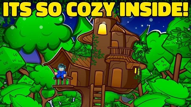 I built a treehouse in my jungle garden! I built a treehouse in my jungle garden!