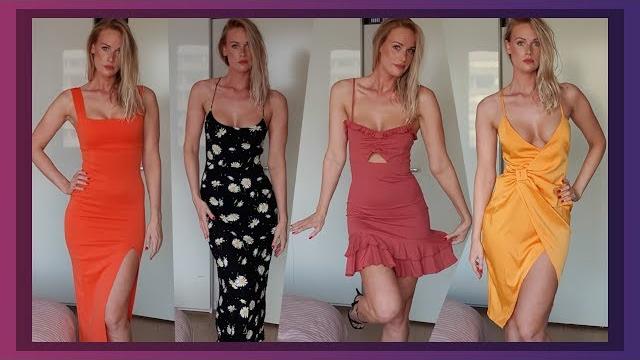 Asmr unboxing asos dresses + try on haul Asmr unboxing asos dresses + try on haul