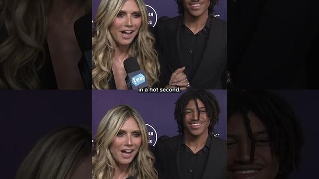 It was a family affair for heidi klum and her son, henry samuel, at the #americanmusicawards. It was a family affair for heidi klum and her son, henry samuel, at the #americanmusicawards.