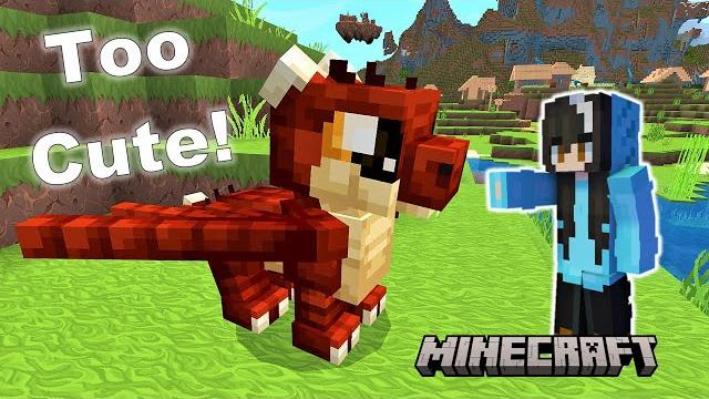 Minecraft, but the dragons are too cute! Minecraft, but the dragons are too cute!
