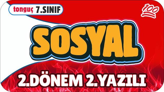 7.sınıf sosyal 2.dönem 2.yazılıya hazırlık #2025 7.sınıf sosyal 2.dönem 2.yazılıya hazırlık #2025