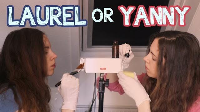 Twin ear cleaning asmr video for people who hear yanny Twin ear cleaning asmr video for people who hear yanny