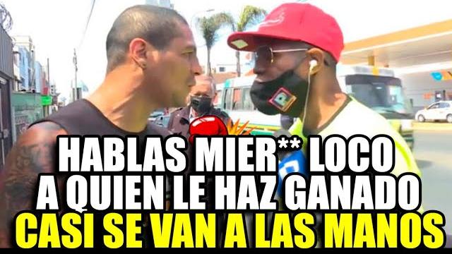 Maicelo y broncano casi se vana las manos en plena calle tras lanzarse tremendos insult0s Maicelo y broncano casi se vana las manos en plena calle tras lanzarse tremendos insult0s