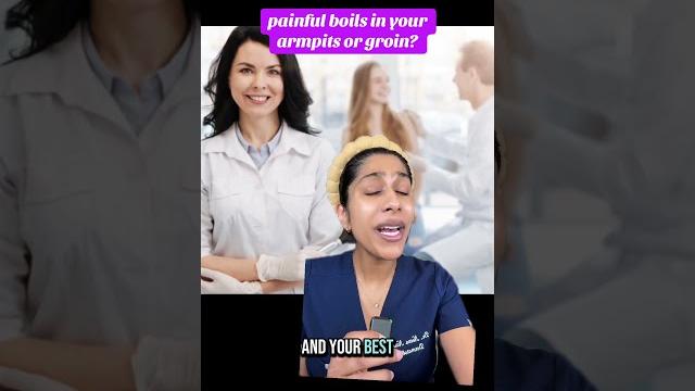 3 hacks for painful armpit & groin boils (hidradenitis suppurativa) from a dermatologist #hswarrior 3 hacks for painful armpit & groin boils (hidradenitis suppurativa) from a dermatologist #hswarrior