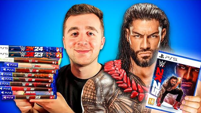 I tried to beat roman reigns in every wwe game! I tried to beat roman reigns in every wwe game!