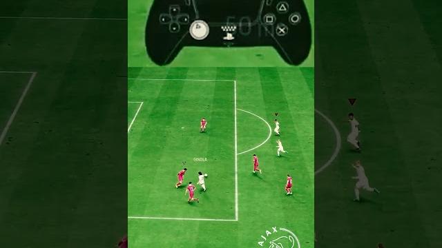 Контролируемый прием мяча в ea fc 24 #shorts Контролируемый прием мяча в ea fc 24 #shorts