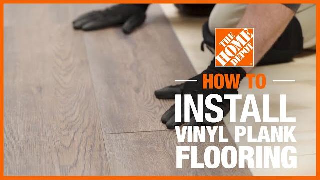 How to install vinyl plank flooring | the home depot How to install vinyl plank flooring | the home depot