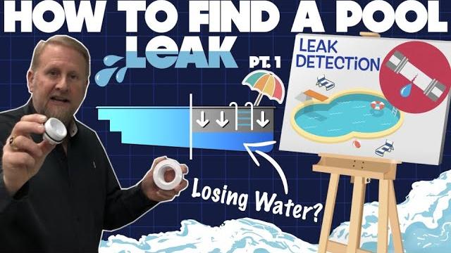 How to find a pool leak like a pro! (pt. 1) How to find a pool leak like a pro! (pt. 1)