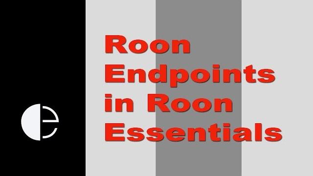 What are roon endpoints in roon essentials What are roon endpoints in roon essentials