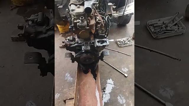Как снять двигатель с большой газели валдая Как снять двигатель с большой газели валдая
