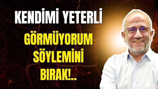 Kimse yeterli değil!.. Kimse yeterli değil!..