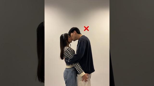 How to kiss your short girlfriend #couple #viral #trending How to kiss your short girlfriend #couple #viral #trending