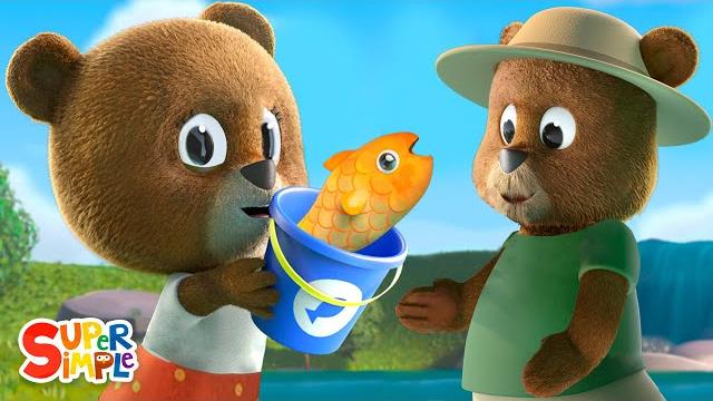 Once i caught a fish alive | kids song | super simple songs Once i caught a fish alive | kids song | super simple songs
