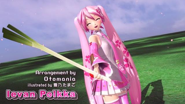 (mmd) ievan polkka - sakura miku ver. (mmd) ievan polkka - sakura miku ver.