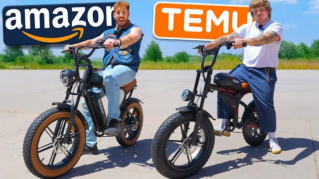 Amazon vs temu electric bikes challenge! Amazon vs temu electric bikes challenge!