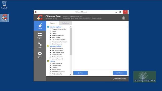 Ccleaner, version 5 (part 1) Ccleaner, version 5 (part 1)