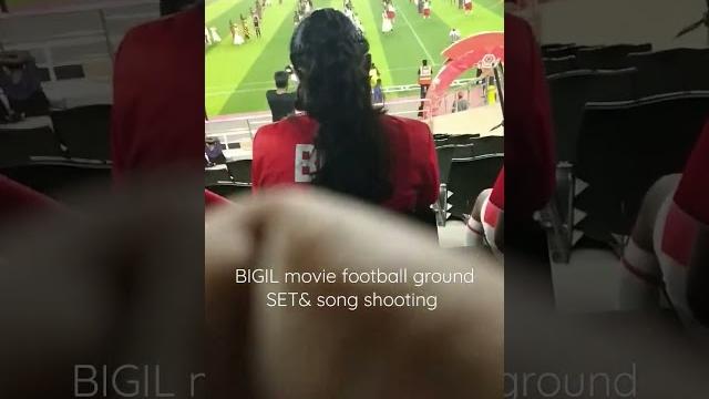 Bigil football ground set and singapenney song shooting #bigil #songshooting #thalapathy #atlee Bigil football ground set and singapenney song shooting #bigil #songshooting #thalapathy #atlee