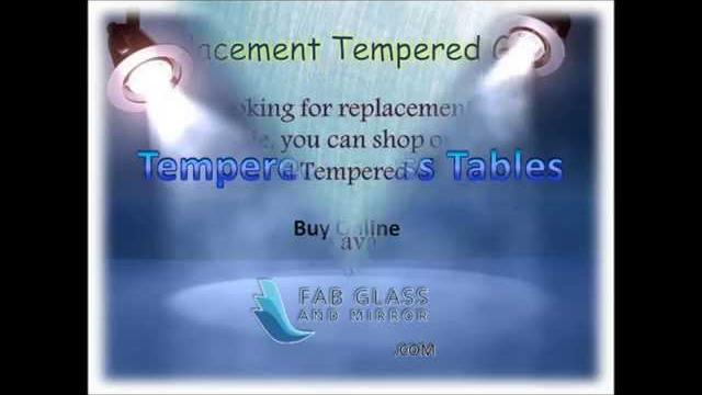 Tempered glass table Tempered glass table