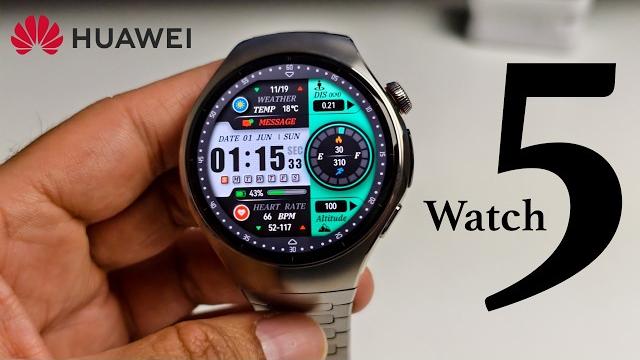 Huawei watch 5 - game changing health monitoring Huawei watch 5 - game changing health monitoring