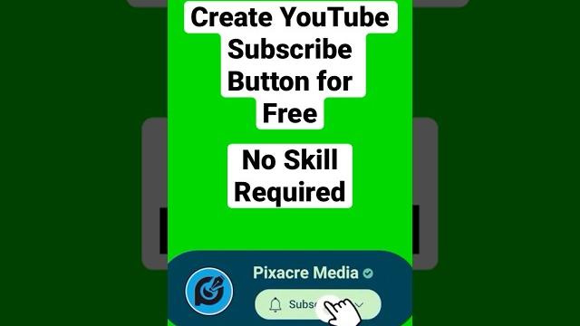 Create youtube subscribe button for free Create youtube subscribe button for free