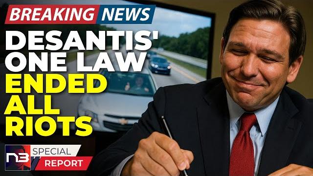 Breaking: desantis did one thing that ended all riots in florida - liberals are losing it Breaking: desantis did one thing that ended all riots in florida - liberals are losing it