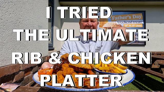 The ultimate rib & chicken platter The ultimate rib & chicken platter