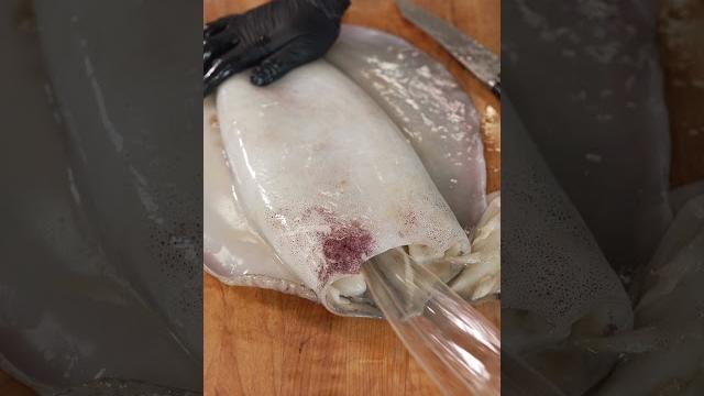 Cooking a giant squid Cooking a giant squid