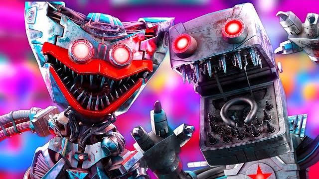 Robot boxy boo vs robot huggy wuggy (poppy playtime animation) Robot boxy boo vs robot huggy wuggy (poppy playtime animation)