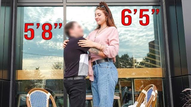 Tall girl dating social experiment! Tall girl dating social experiment!